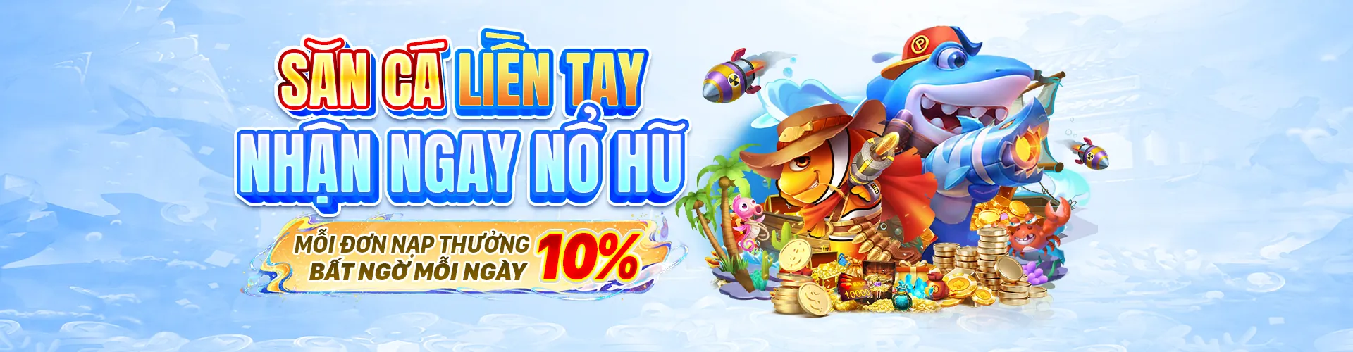 Hình ảnh quảng cáo các chương trình khuyến mãi mới nhất của m788 chính thức với màu xanh vàng chủ đạo